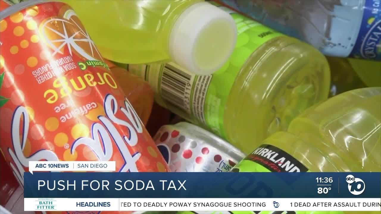 Push for soda tax