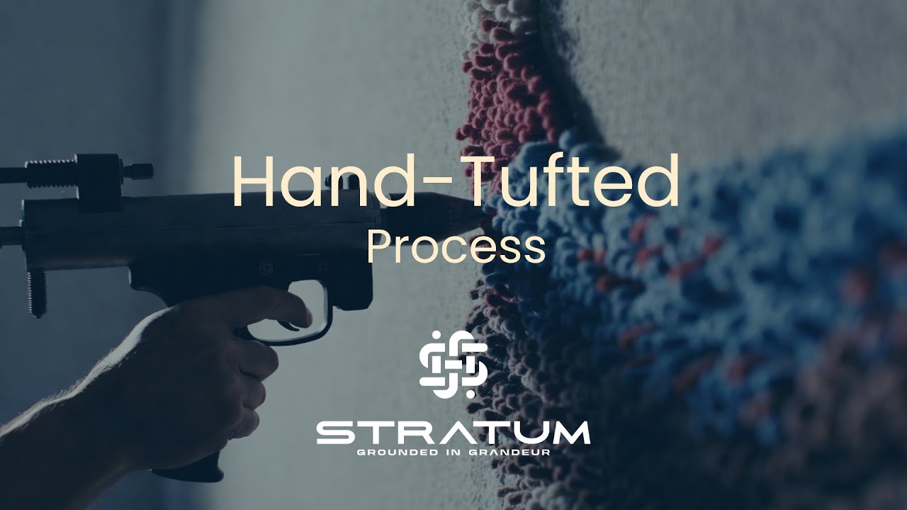 Tufted Carpet Production Process | How Handmade Tufted Rugs Are Made | Stratum Rugs
