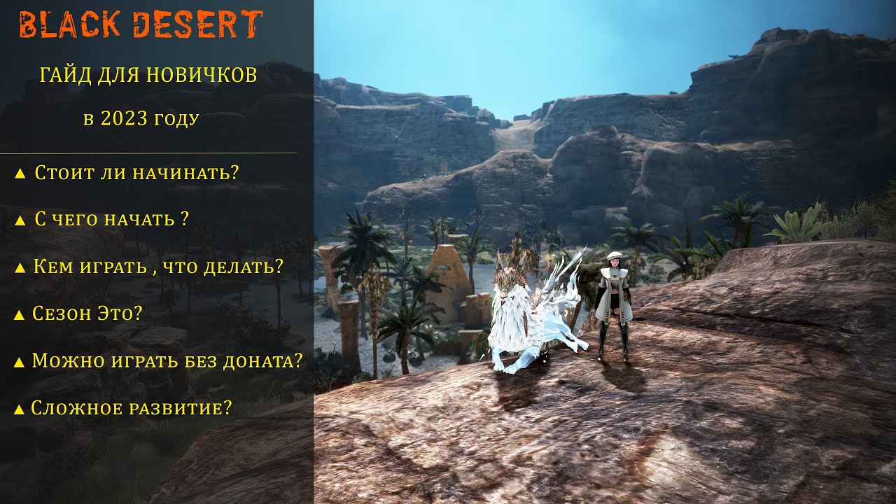 Black Desert ➤ БДО Гайд для новичков в 2023 ➤ Лучший старт для новичков с этим гайдом!