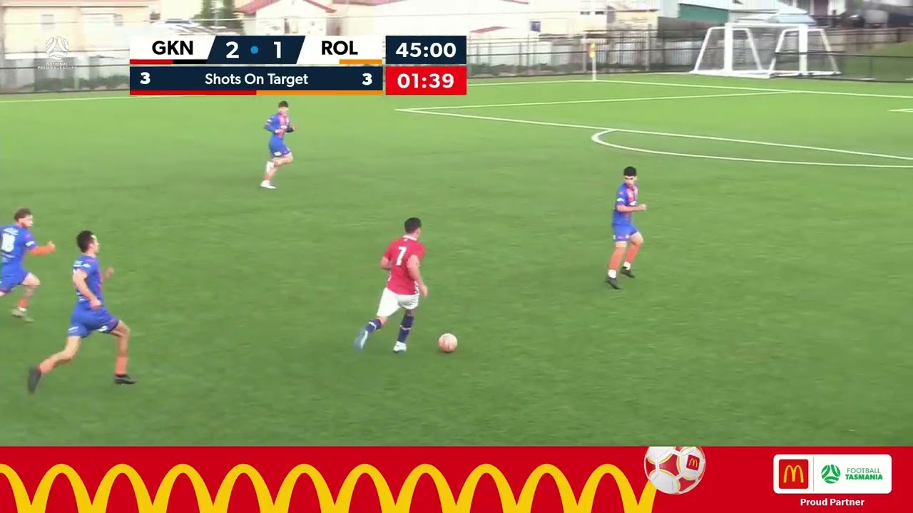 McDonald's NPL Tasmania, Round 19 Match Highlights, Glenorchy Knights v Riverside Olympic