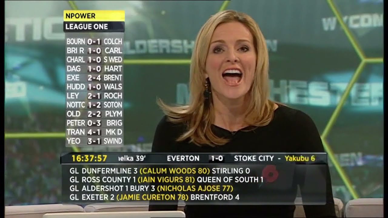BBC Final Score - Saturday 30th October 2010