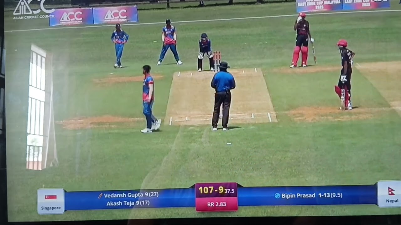 NEPAL U16 VS SINGAPORE U16 / ACC MEN'S U16 EAST ZONE CUP 2025