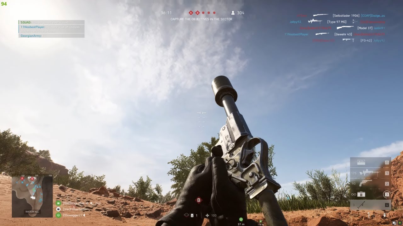 Long Range Grenade Pistol (Kampfpistole)