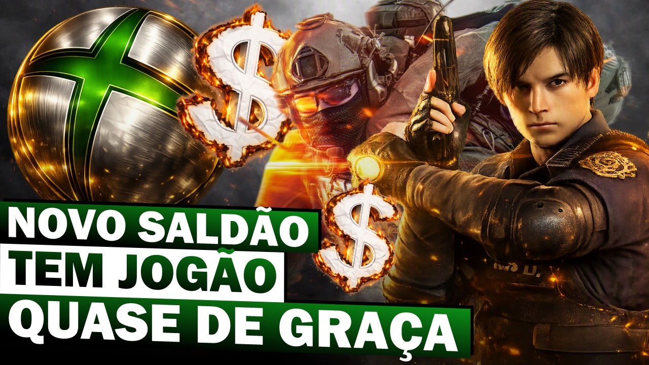 Incr&iacute;vel! XBOX Libera Novas GRANDES OFERTAS com Jogos Insanos!