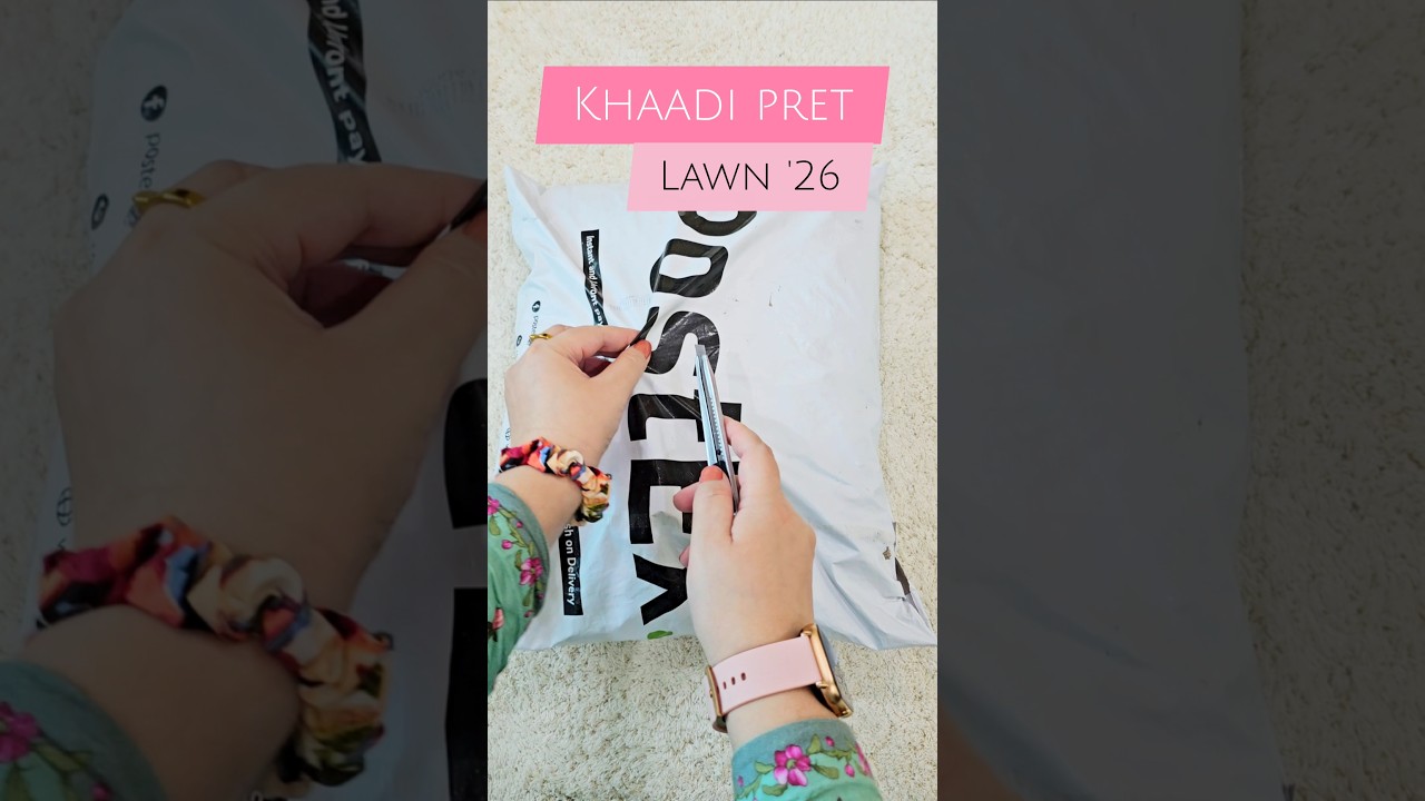 Let's check out Khaadi Pret Collection '26 🛍❤️ #shorts #fashion #unboxing #shopping