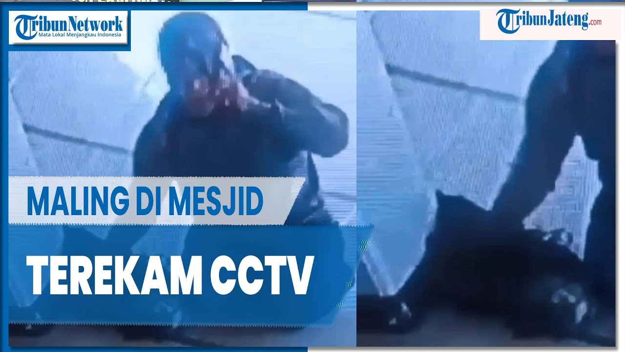 Viral Perempuan Maling Hape di Masjid Terekam CCTV