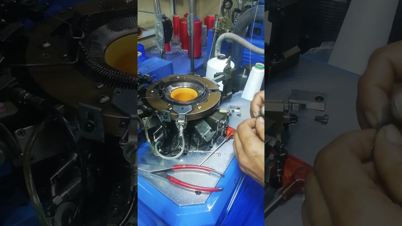 How to Fix Sinker on China Socks Machine|Football Socks Manufacturing