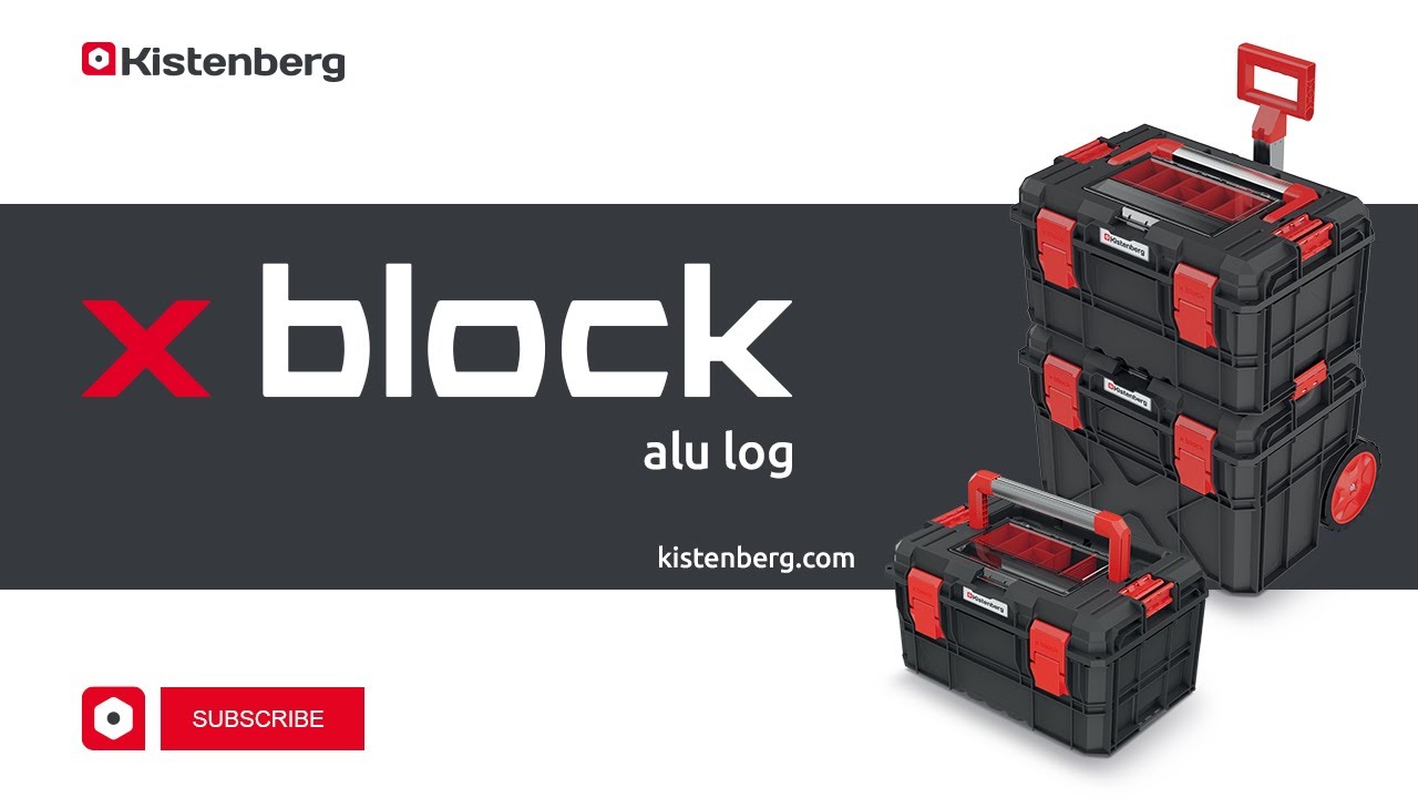Kistenberg X Block ALU LOG Series - products and functionality