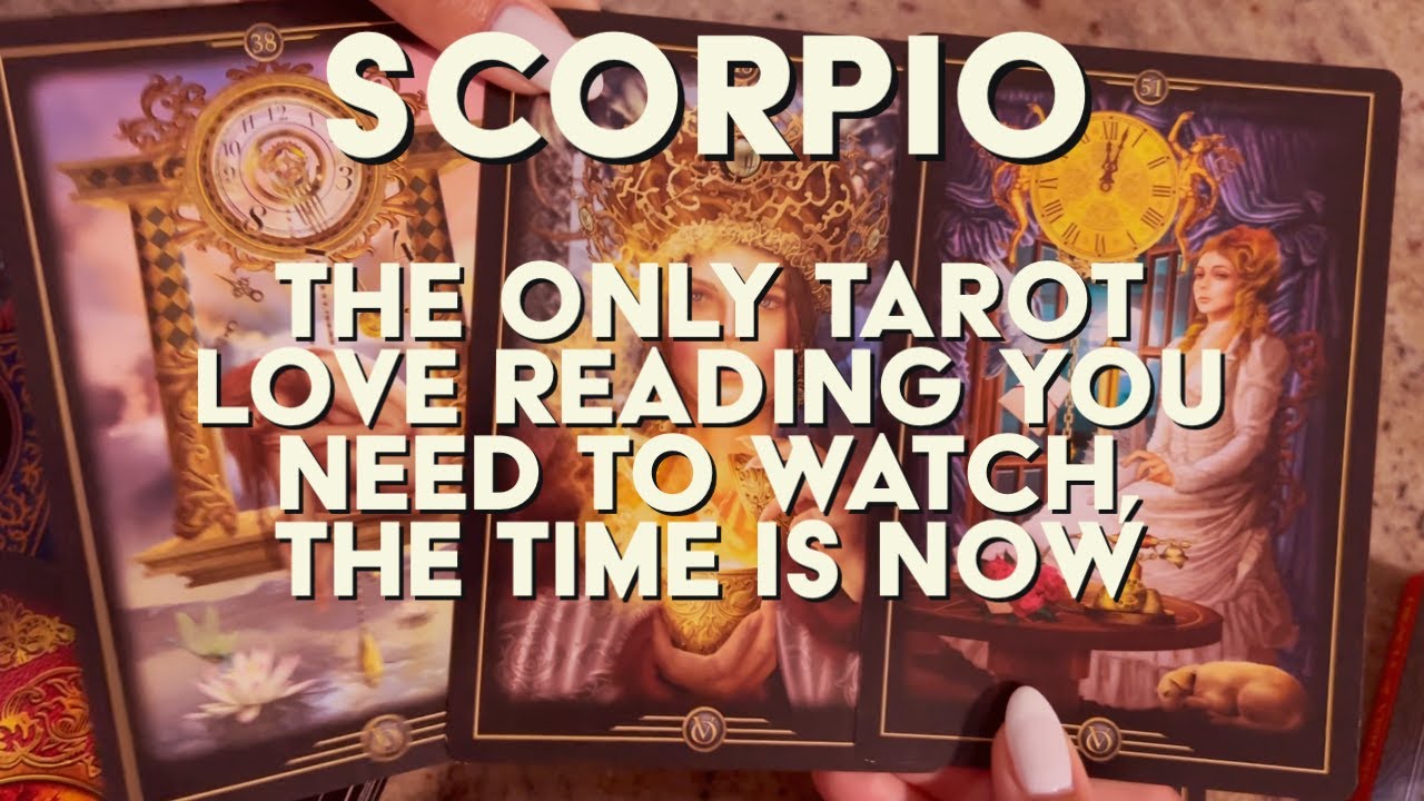 SCORPIO: THIS IS WHY YOU MET THIS PERSON, THE ONLY TAROT READING YOU NEED TO WATCH