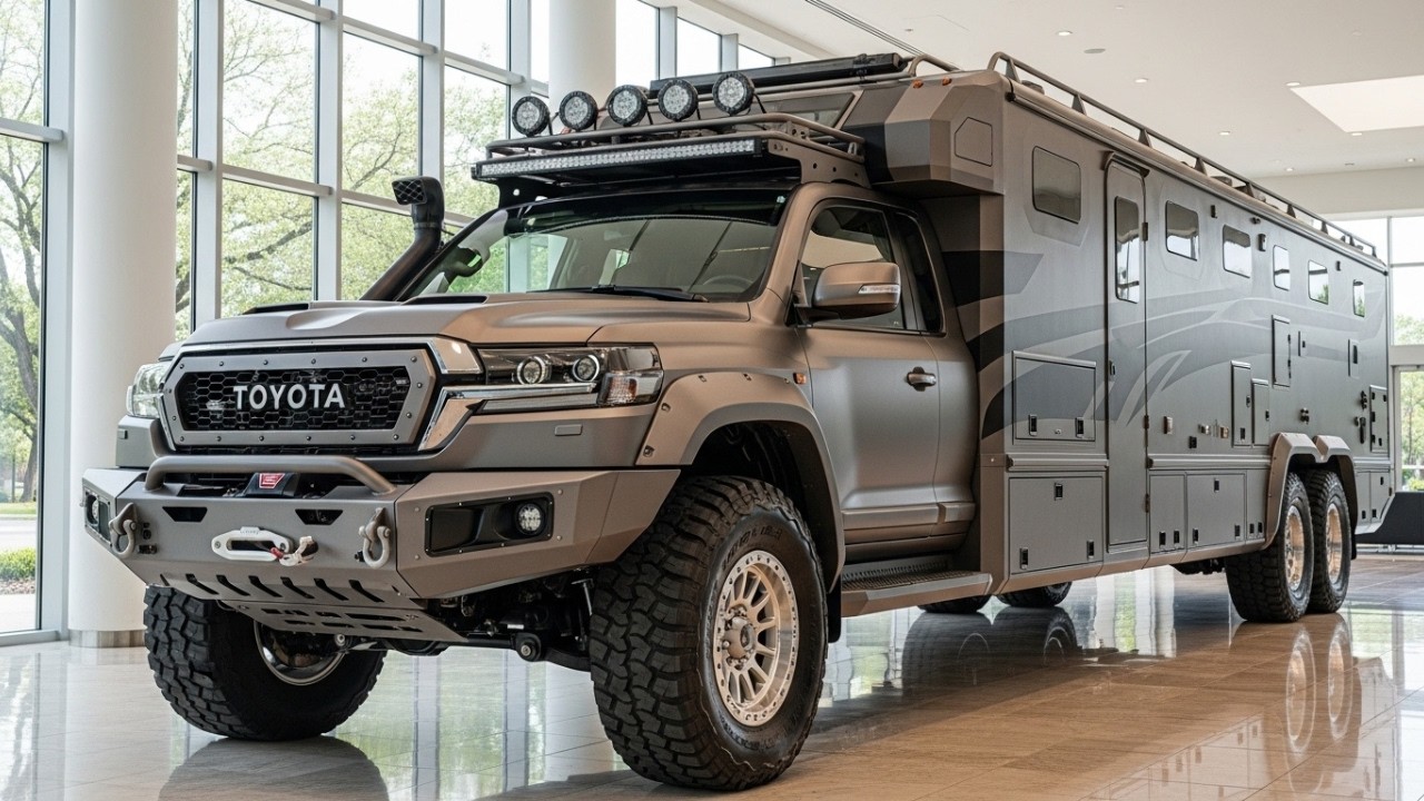 The 2027 Giant Toyota Land Cruiser 6x6 Motorhome || USA Motorhomes 2026 || Complete Review