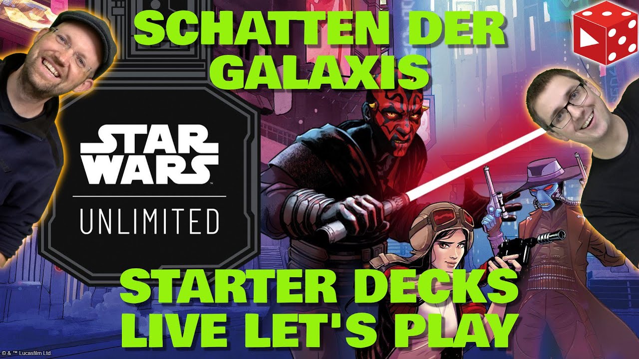 Schatten der Galaxis - Flo & Ben spielen die neuen STAR WARS UNLIMITED Starter Sets