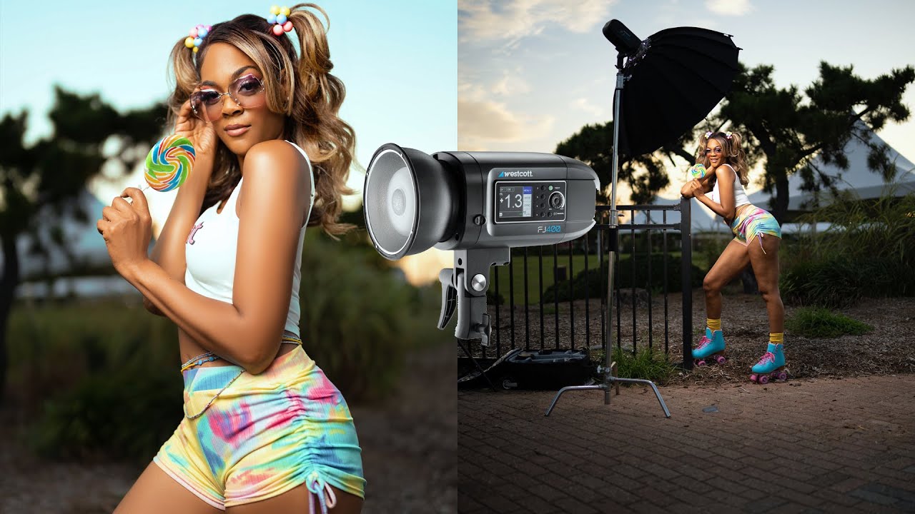 Sunset Photoshoot with The Blackdish! Westcott or Xplor 400?
