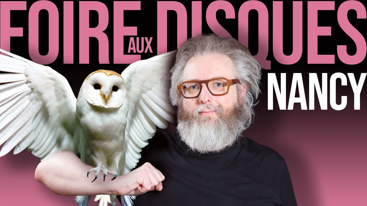 🦉 FOIRE de NANCY : 13 NOUVEAUX VINYLES dans ma COLLECTION ! #FoireAuxDisques