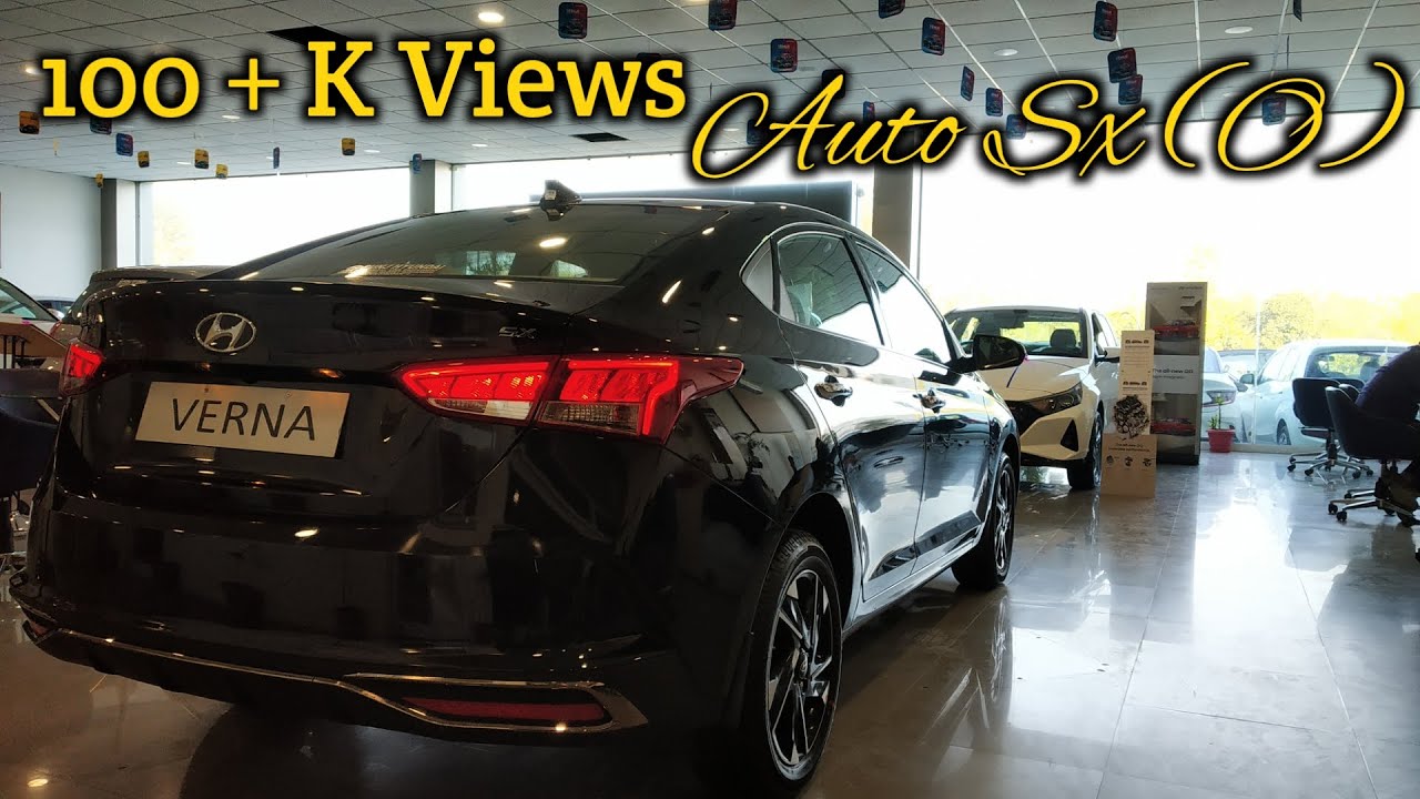 New Hyundai Verna Auto SX (O) in Depth Review With On-Road Price Luxury and Safety #hyundai #verna