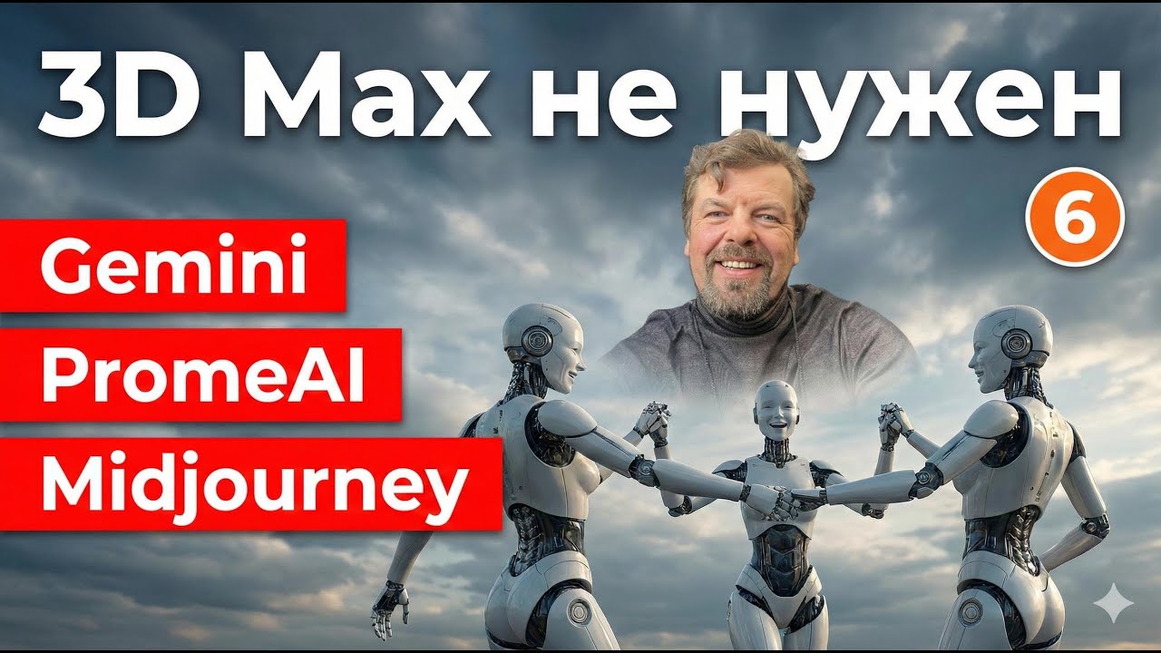 Искусственный интеллект изменит архитектуру навсегда. 3D max не нужен - часть 6.