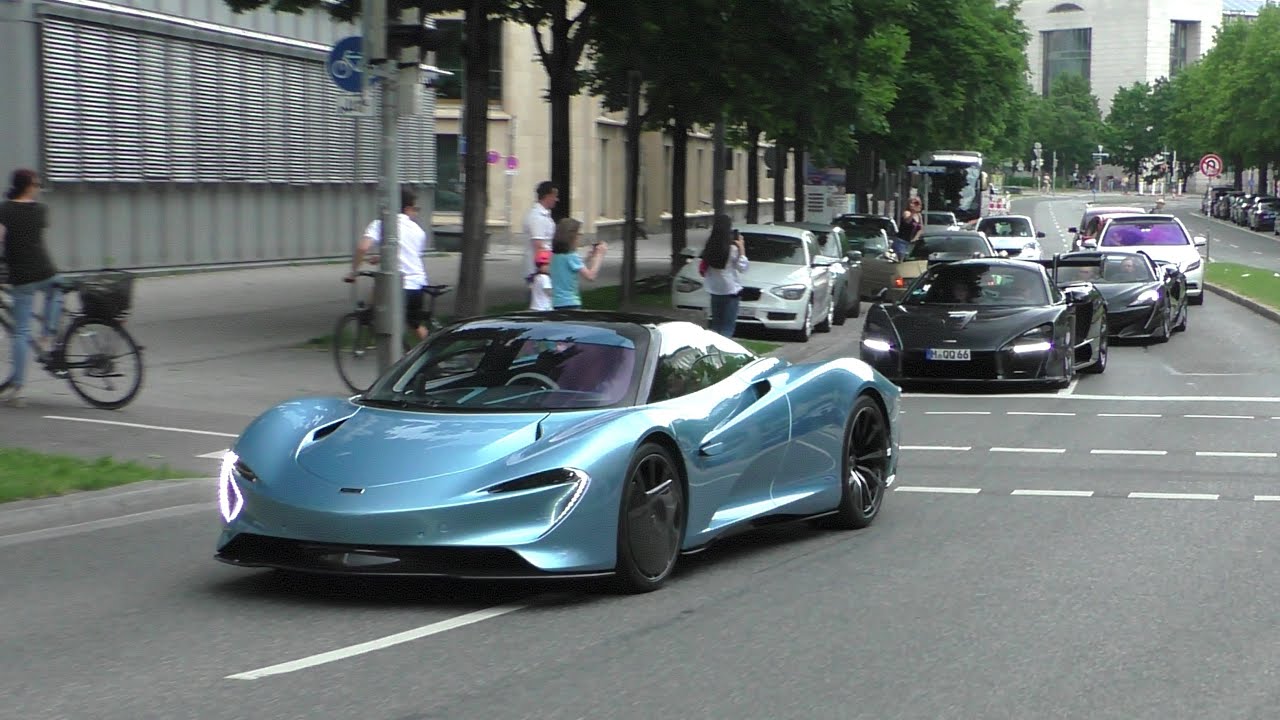 Supercars of Munich (Speedtail, Senna LM25, Monza SP1, 599 GTO, 911 R, 997 GT2 RS, 600lt LM25) #168
