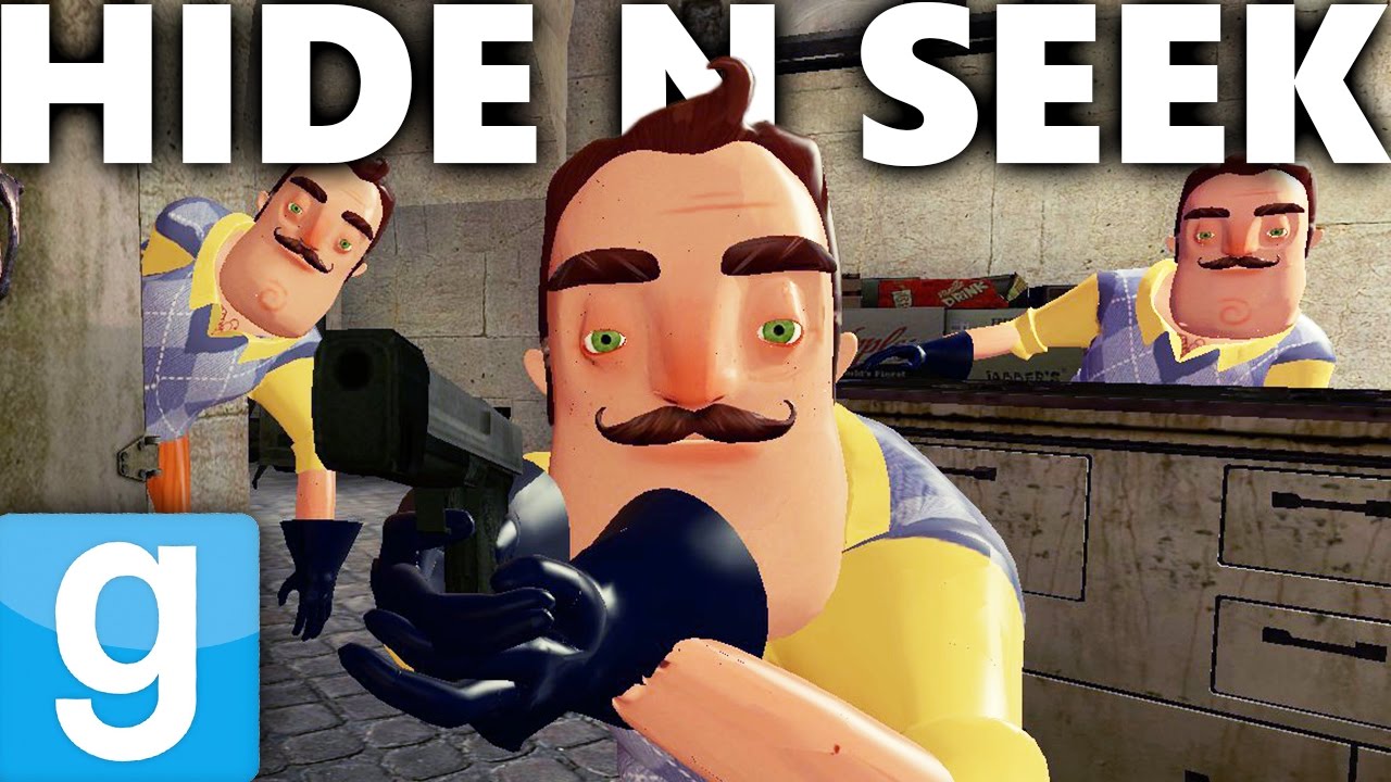 HELLO NEIGHBOR HIDE N SEEK?! | Garry's Mod Sandbox Fun