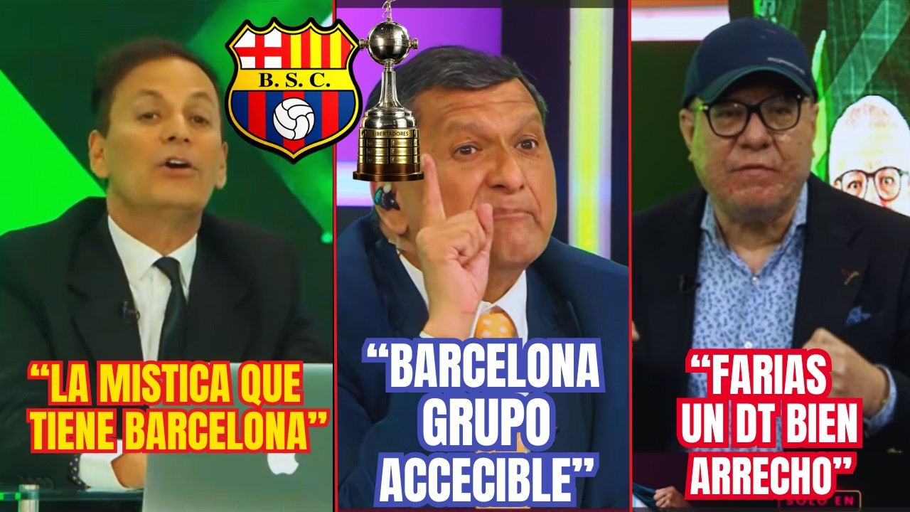 🚨 ESCÁNDALO BARCELONA SC PODRÍA TENER GRUPO ACCESIBLE EN LIBERTADORES Y ESTALLA POLÉMICA