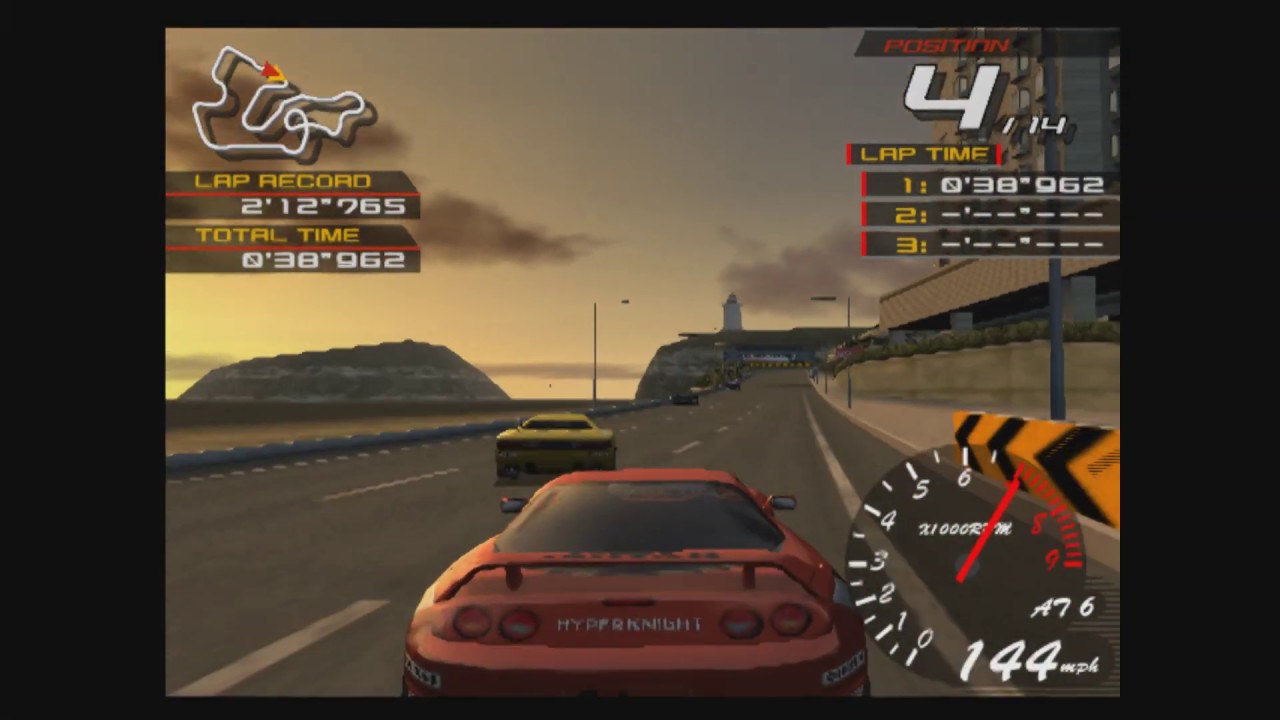 HD 1080p - Ridge Racer V - PS2 Launch Title - Year 2000 - Longplay Part 3