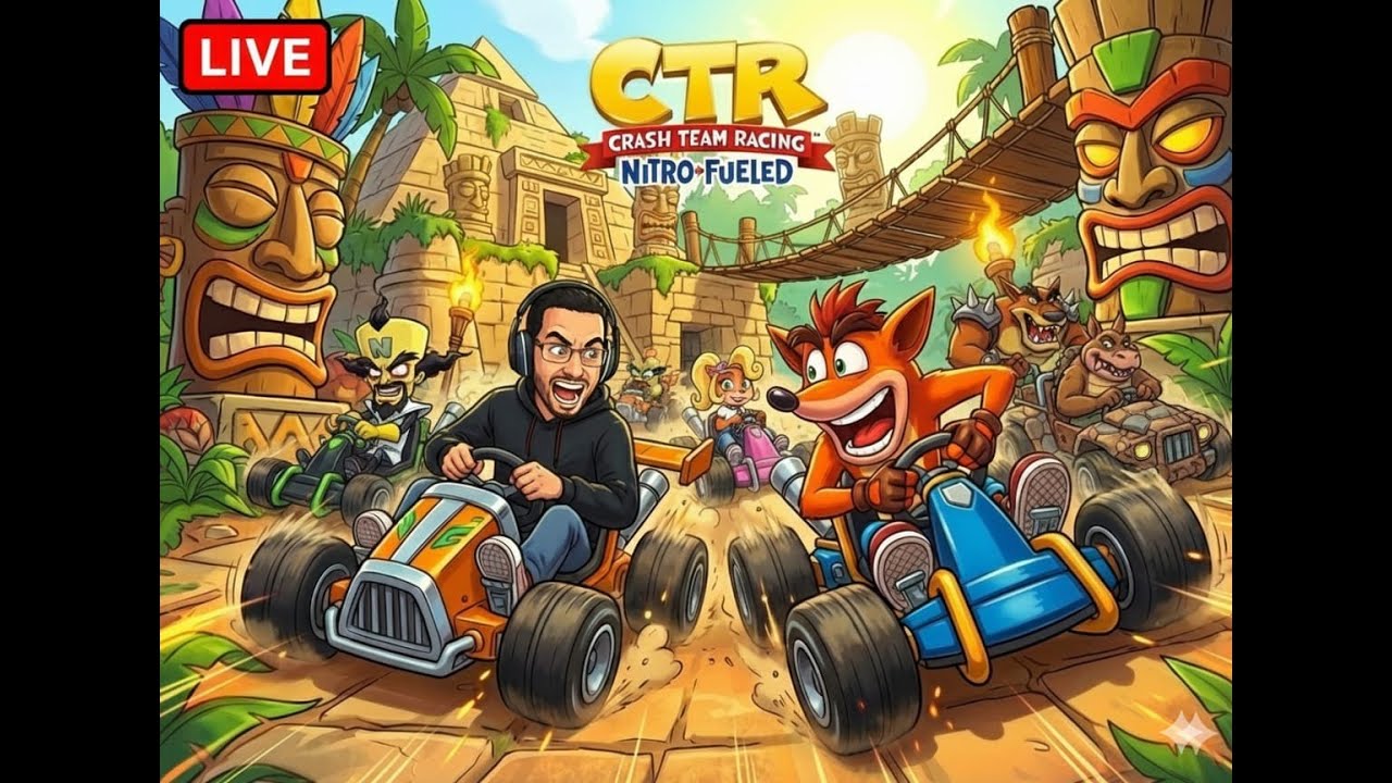 بث مباشر كراش سيارات CTR Nitro Fueled