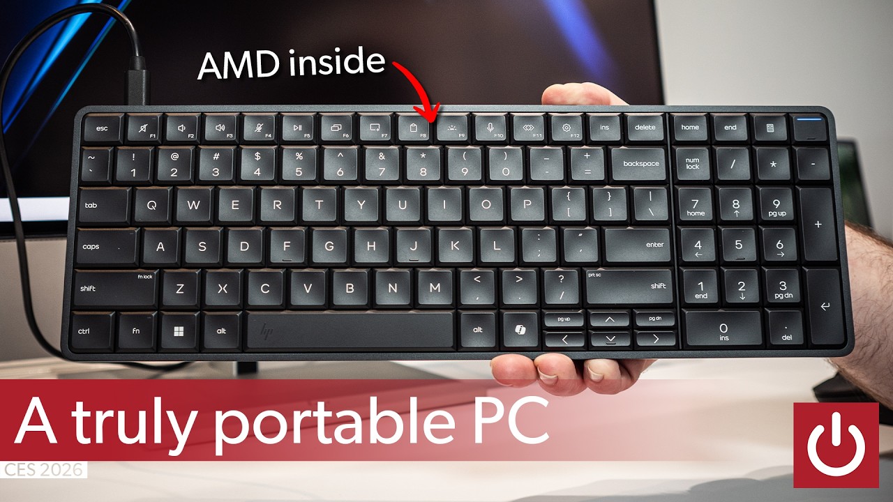 HP EliteBoard G1a: A computer inside a keyboard