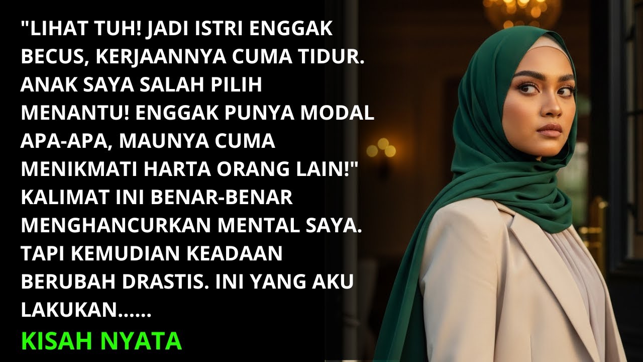Kamu juga begini? Saat Menantu Perempuan Diremehkan, Tak Ada yang Tahu Ia Sedang Membangun Segalanya