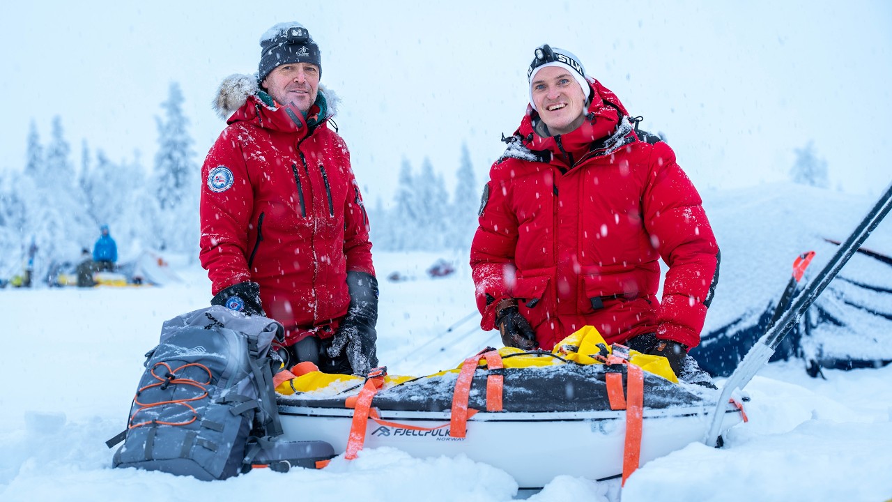 Sekk vs. pulk på vintertur med Tor-Gunnar Skibakk // Backpack vs. pulk on a winter trip