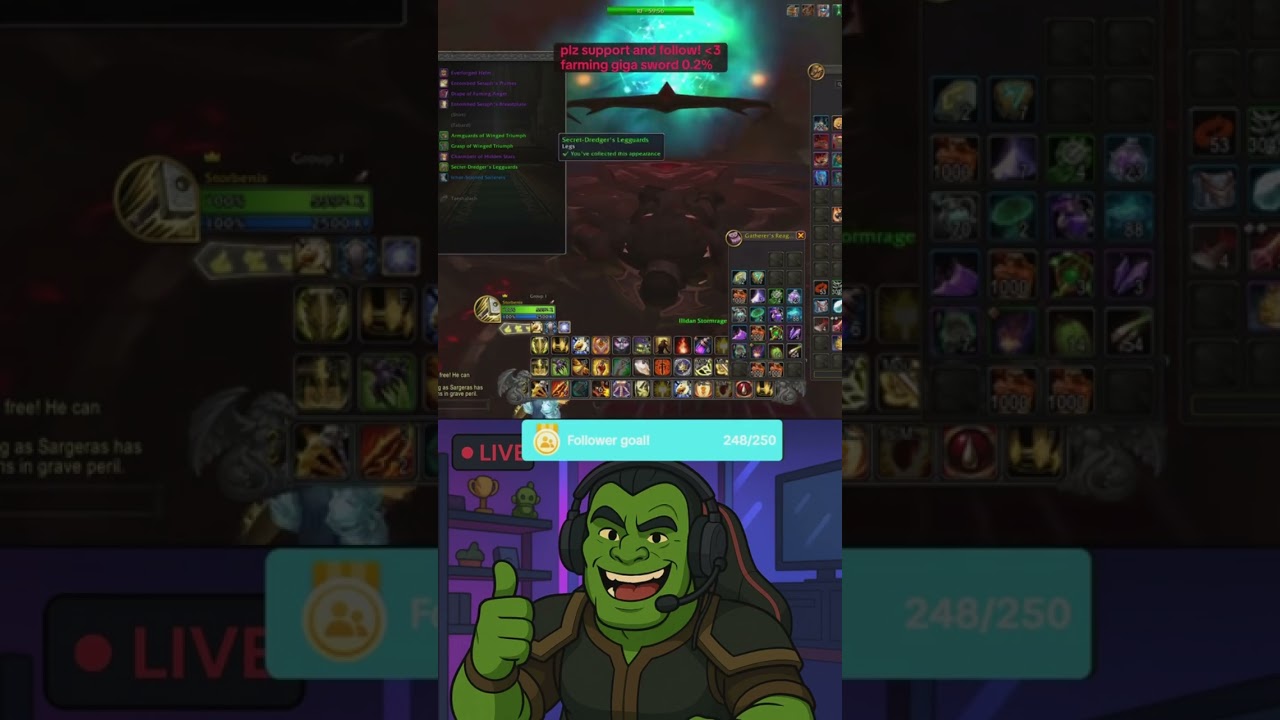 0.12% drop Taeshalach after years farming!!