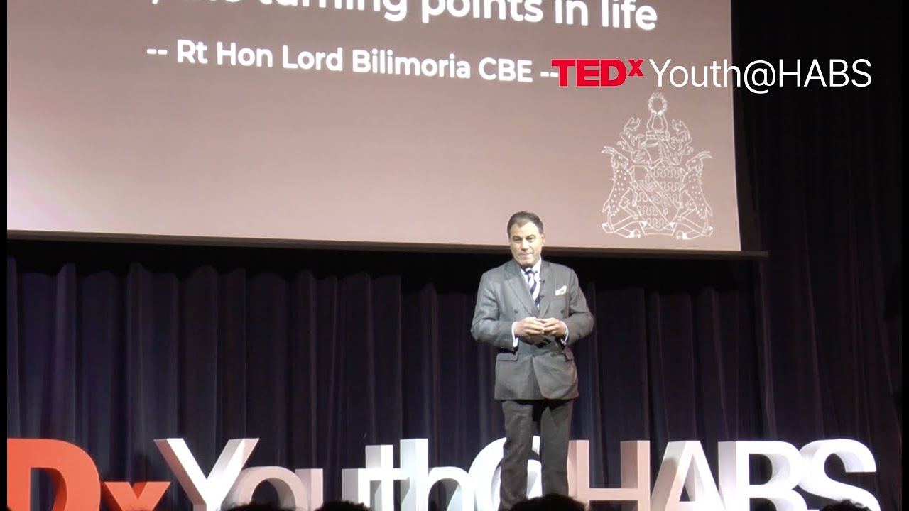 Luck, Serendipity & Sliding Doors | Rt Hon Lord Karan Bilimoria CBE DL FCA | TEDxYouth@HABS
