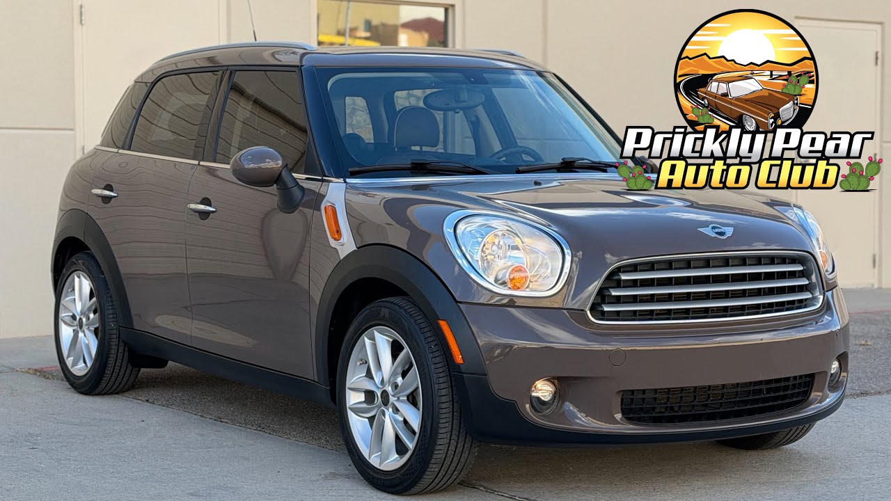 Это действительно внедорожник? Mini Cooper Countryman 2013 года!