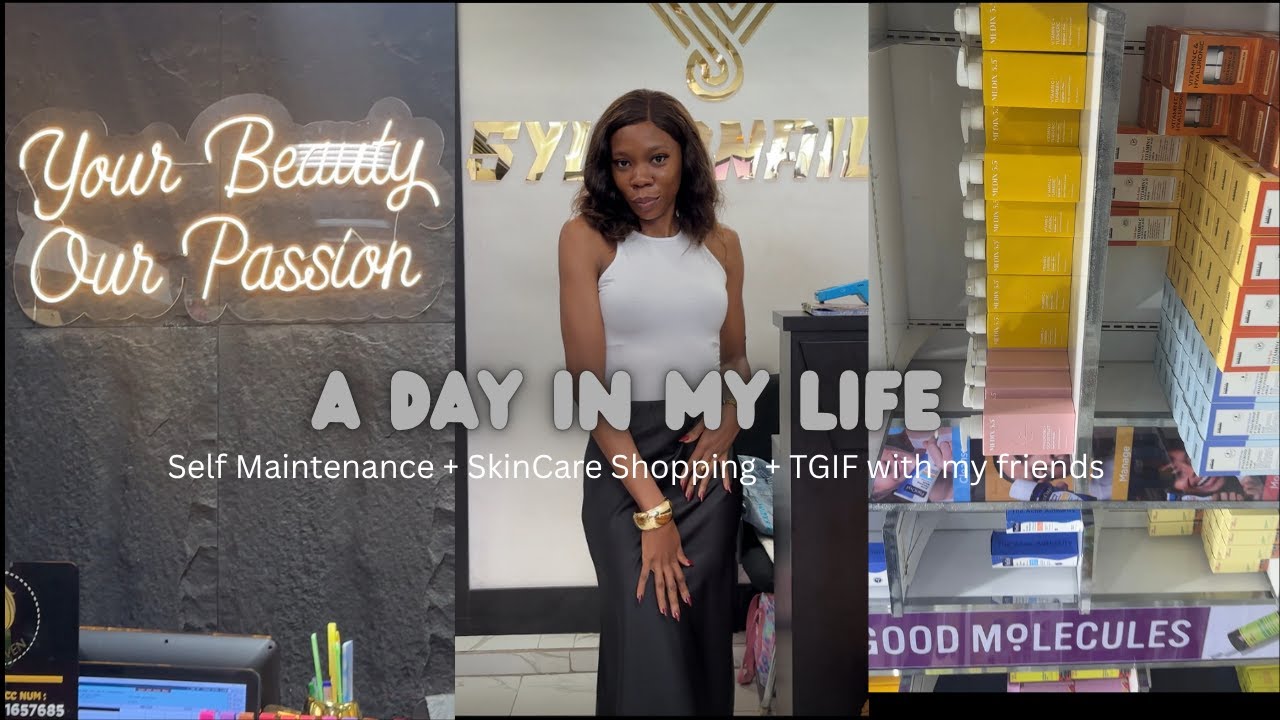 MY FIRST YOUTUBE VIDEO: Introduction to my channel + day in my life vlog+ skincare shopping