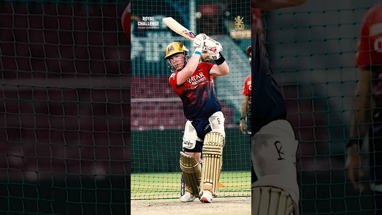 Just a glimpse of what's in the tank ft. Tim Seifert! 😮&zwj;💨💪 | RCB Shorts | IPL 2025