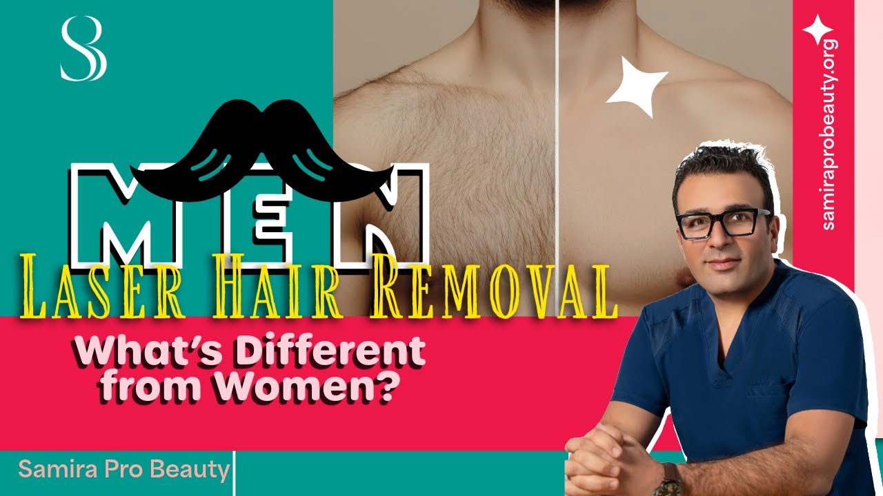 Laser Hair Removal in Men – What’s Different from Women?