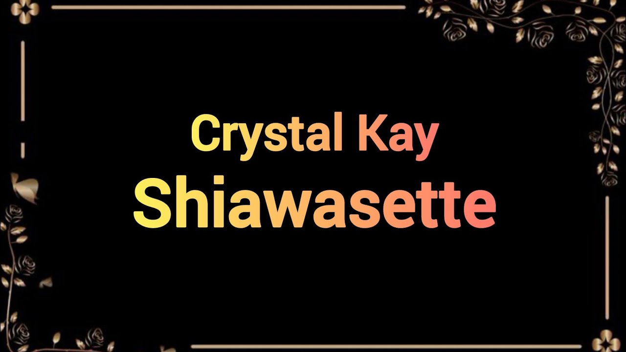 Crystal Kay - Shiawasette Lyrics