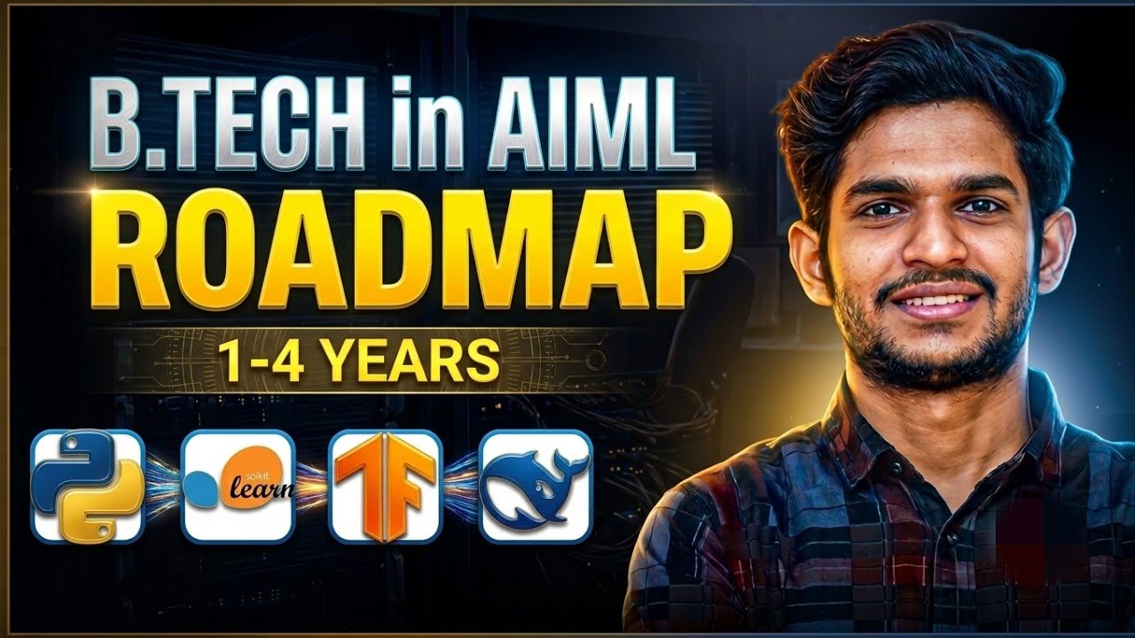 B.Tech AIML Full Roadmap 2026 | Complete Syllabus Breakdown Semester Wise | CSE VS AIML 