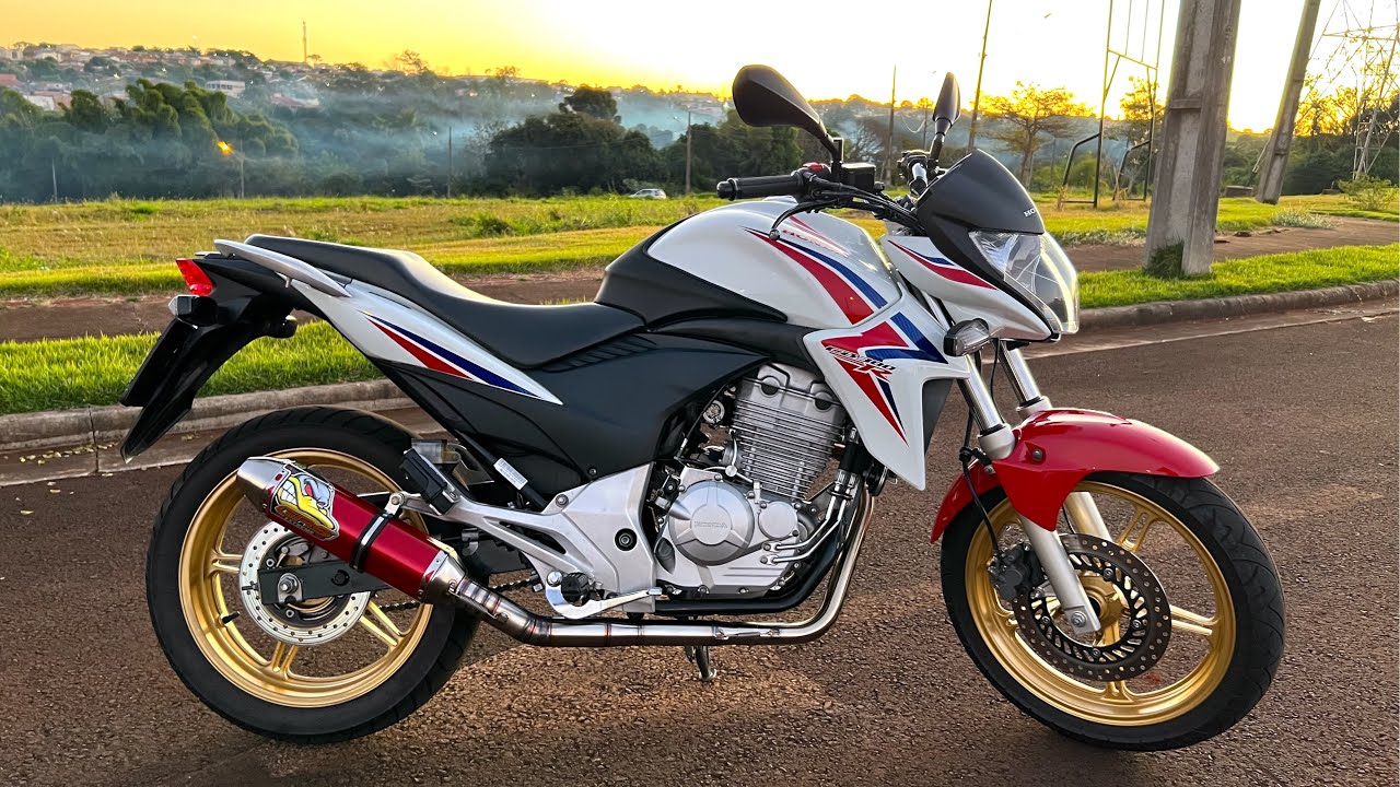 CB300 COM ESCAPAMENTO GRS, apresentação detalhada!