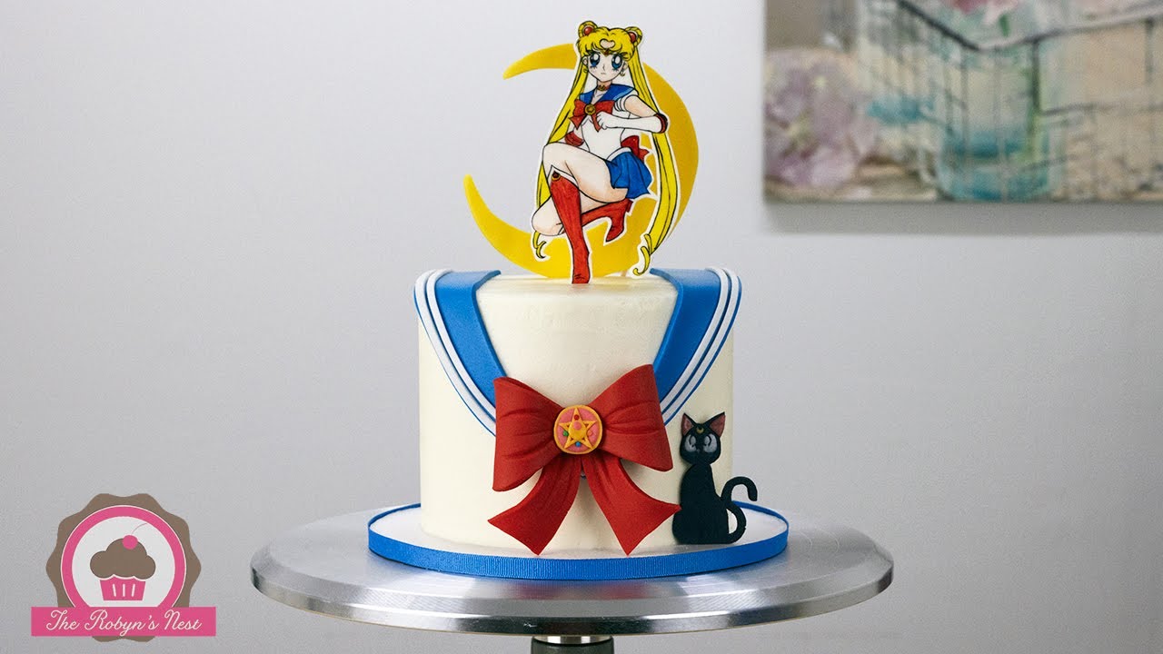 Sailor Moon Birthday Cake