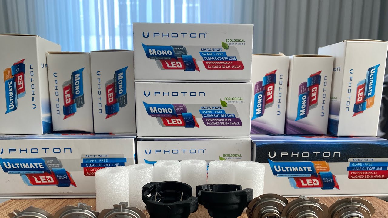 Photon h7 led montajı Megane4 kısalar ultimate uzunlar mono serisi
