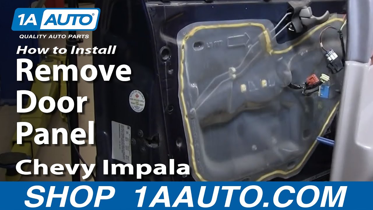 How To Remove Door Panel 00-05 Chevy Impala
