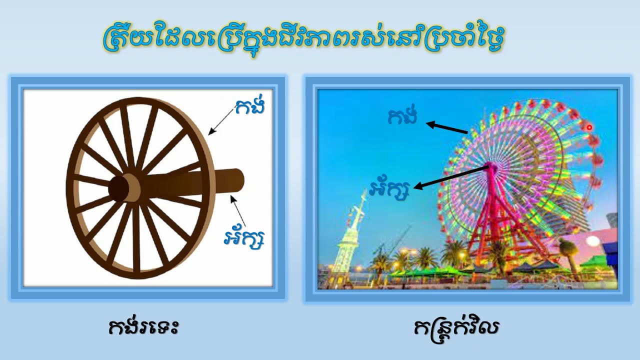 រ៉កនិងត្រឺយភាគ០២  (ត្រឺយងាយ) រូបវិទ្យាថ្នាក់ទី៩