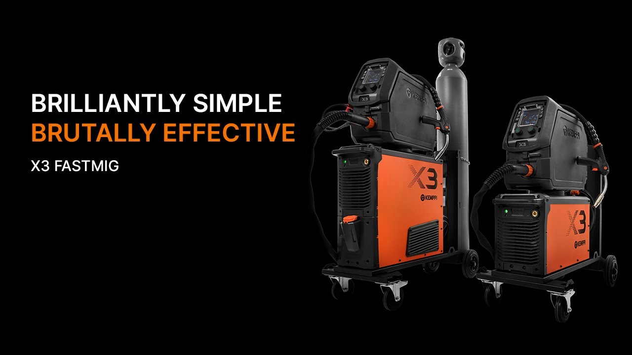X3S FastMig &ndash; Brilliantly simple and brutally effective MIG/MAG welding machine