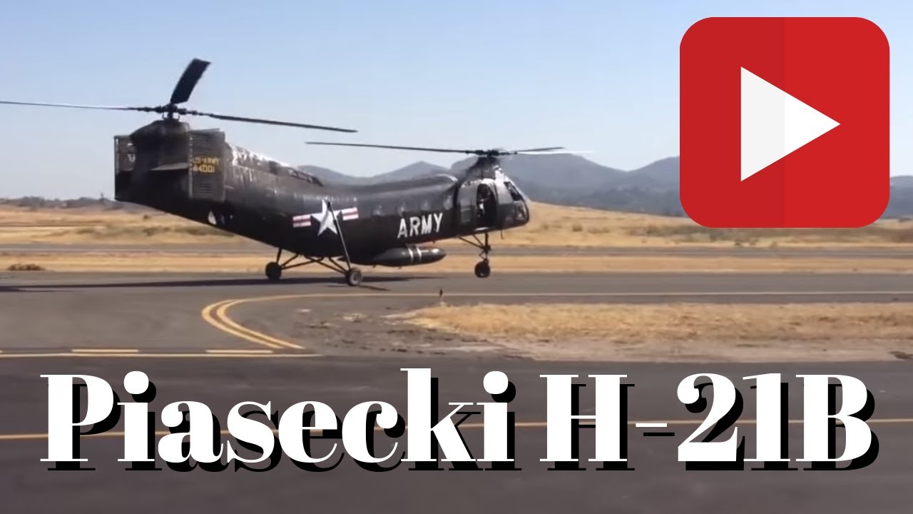 Piasecki H-21B Take Off