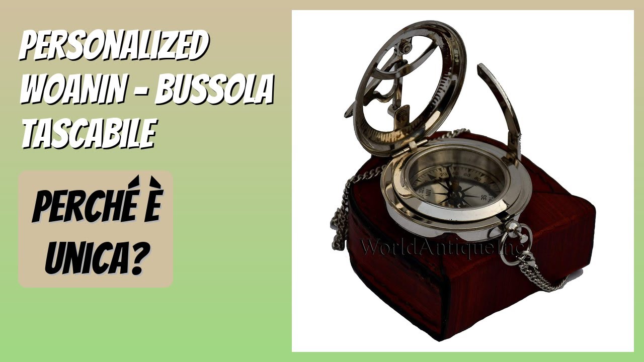 RECENSIONE (2026) : Personalized WOANIN - Bussola tascabile. DETTAGLI