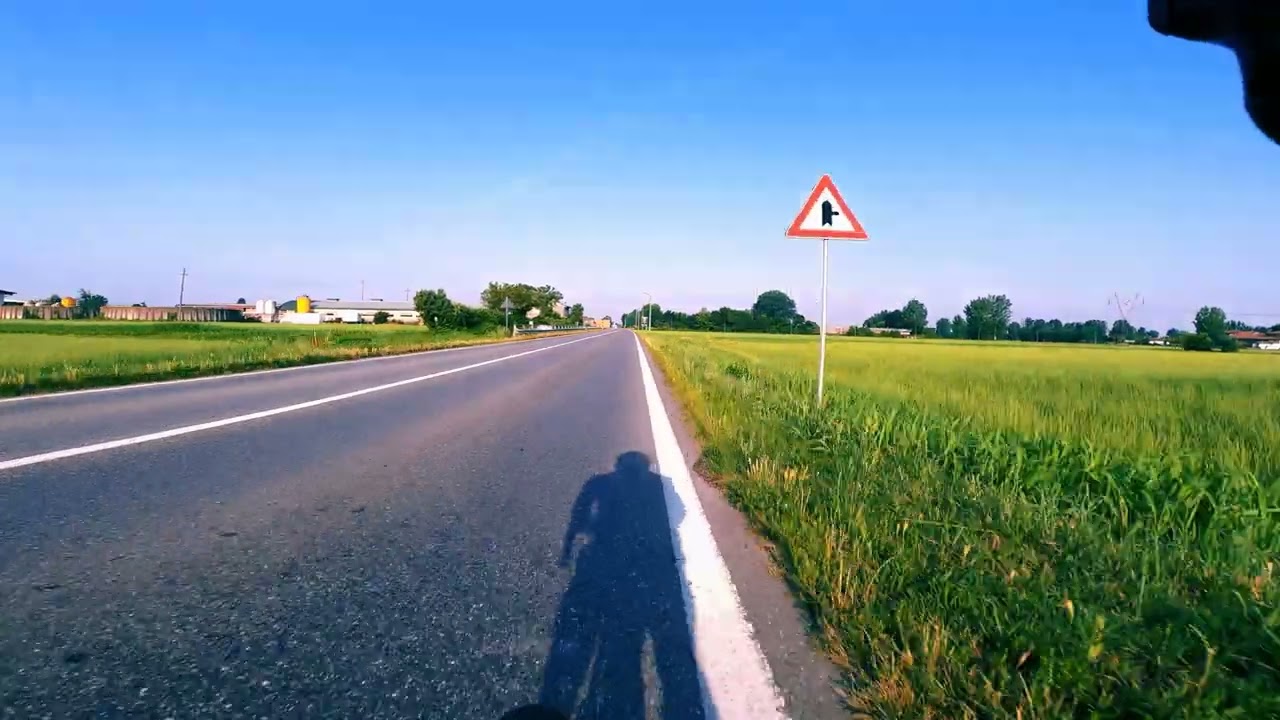 90 min Virtual Cycling Workout Italy Milan Crema Lodi per rulli cyclette spinbike indoor PART 2/2