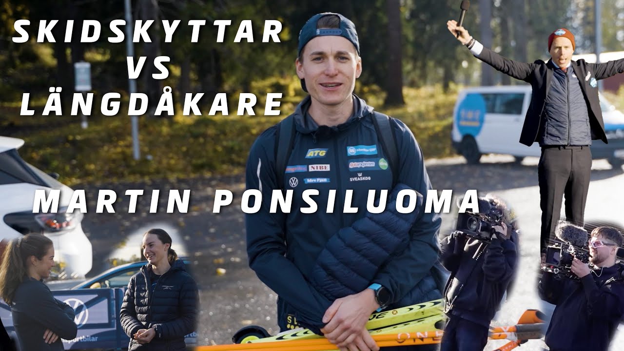 Skidskyttar vs längdåkare – bakom kulisserna med Ponsiluoma och Volkswagen!