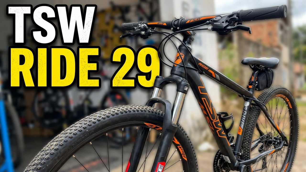 PEGUEI UMA BIKE TSW RIDE ARO 29