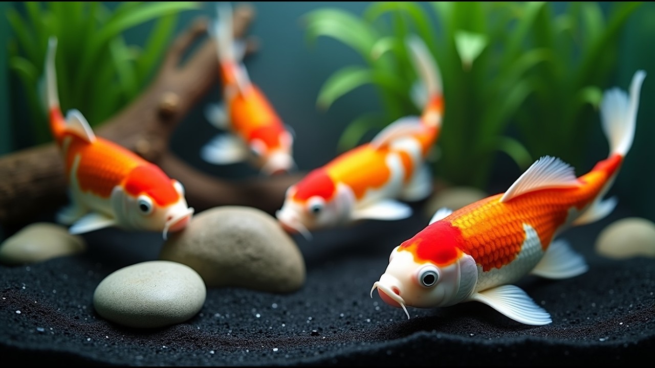Aquarium Ambience for Sleep, Study & Relaxation | Soothing Fish Tank Sounds