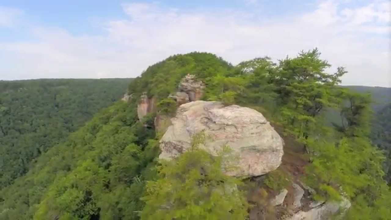 Laurel Snow Pocket Wilderness with Aerial footage