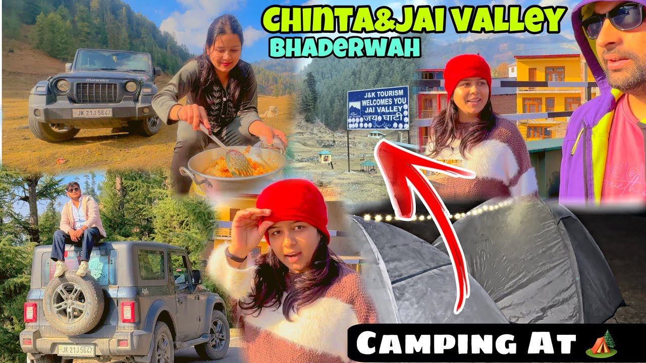 Cooking🧑‍🍳&Camping⛺️At Jai Valley🏕️Camping में ठंड se halat hui ख़राब☃️with@HimalayanMusafirVlogs