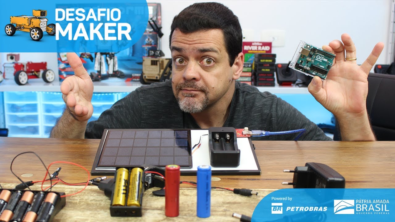 Como energizar um robô com o Arduino! - Desafio Maker